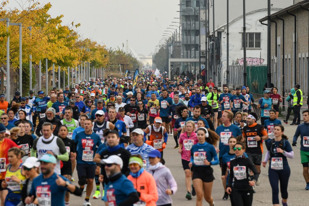 Atleti alla Maratona di Ravenna